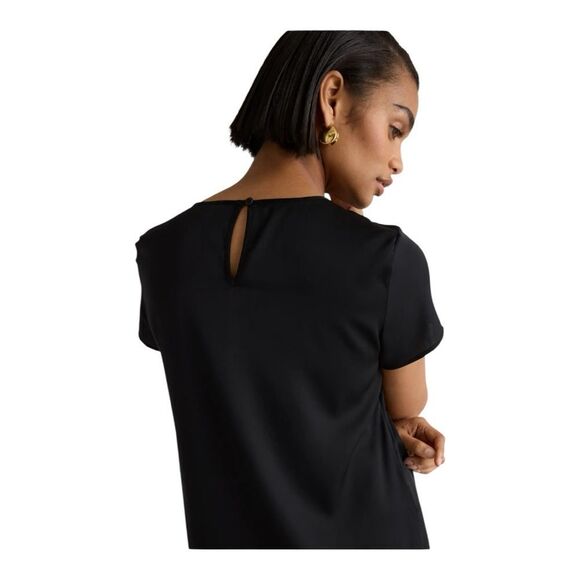 Quince Washable Silk Tee Dress size Small - Picture 3 of 9